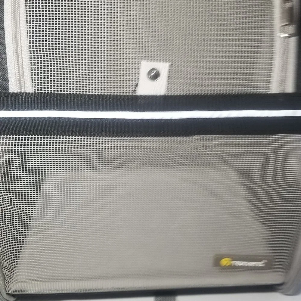 Two fully ventilated small animal pet carrier - His and Hers (Set)